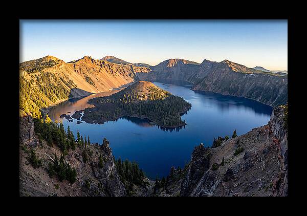 Serenity Over Crater Lake