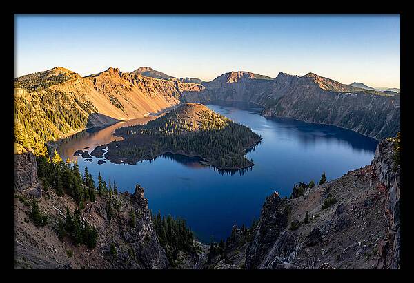 Serenity Over Crater Lake