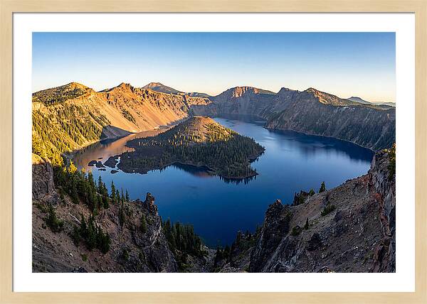 Serenity Over Crater Lake