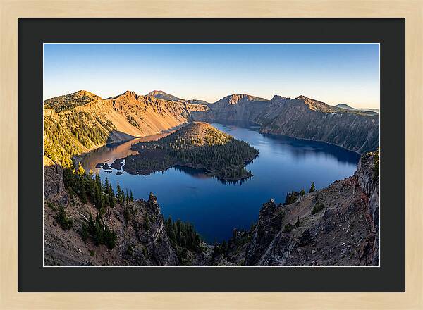 Serenity Over Crater Lake