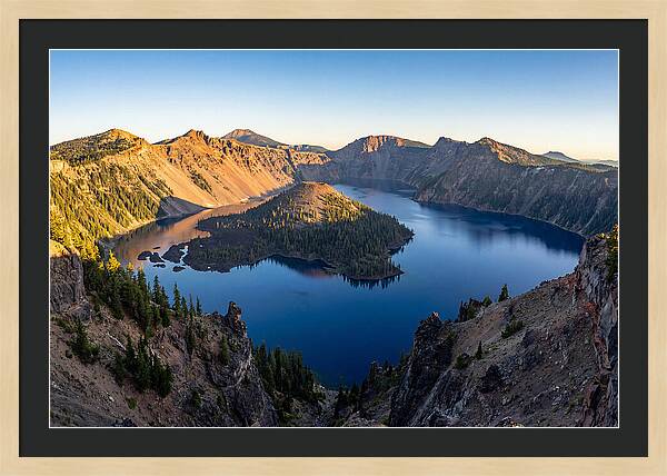 Serenity Over Crater Lake