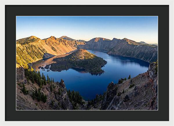 Serenity Over Crater Lake
