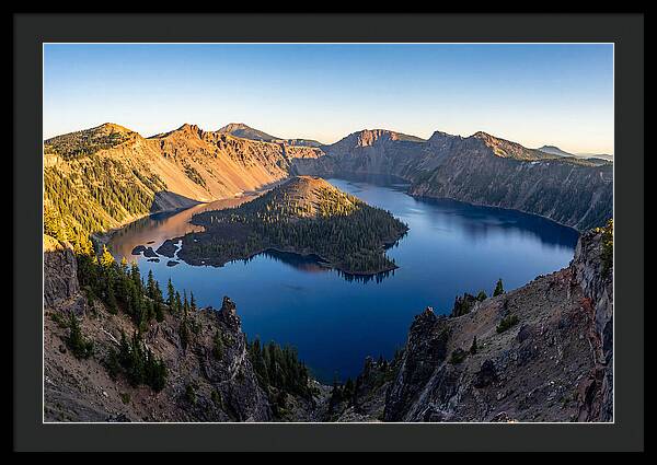 Serenity Over Crater Lake