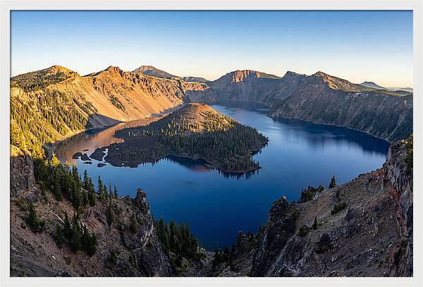 Serenity Over Crater Lake