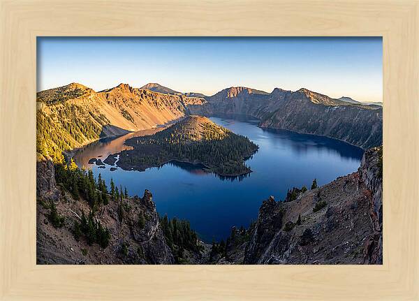 Serenity Over Crater Lake