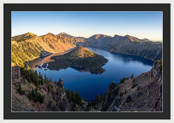 Serenity Over Crater Lake
