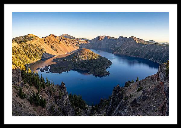 Serenity Over Crater Lake