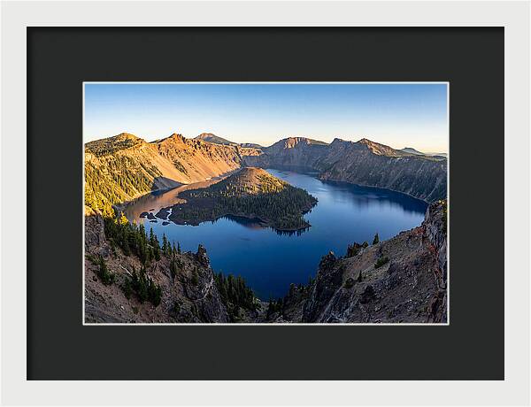 Serenity Over Crater Lake