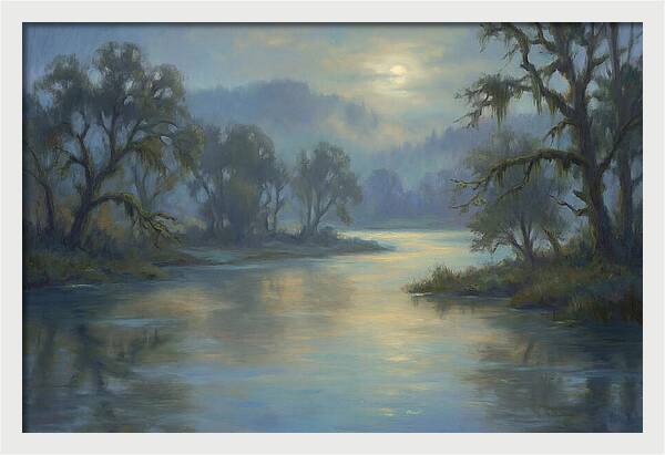 Serenity Over Water