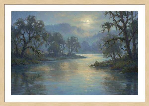 Serenity Over Water
