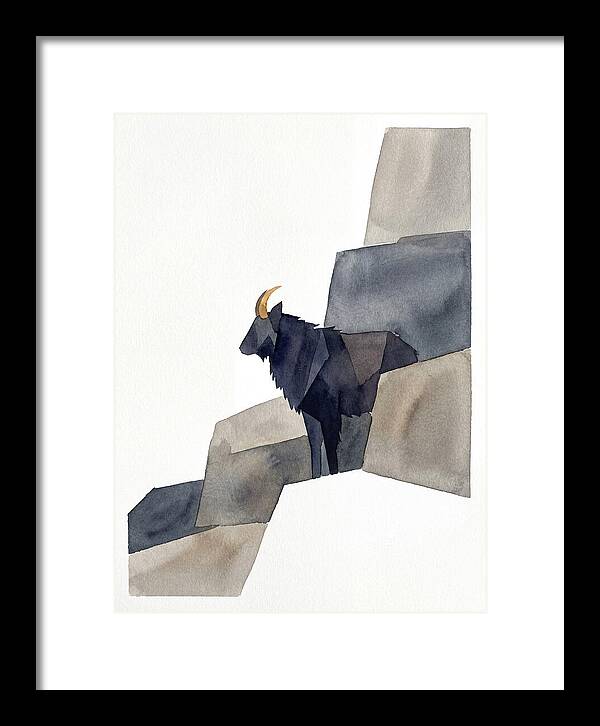 Serow Standing Proudly