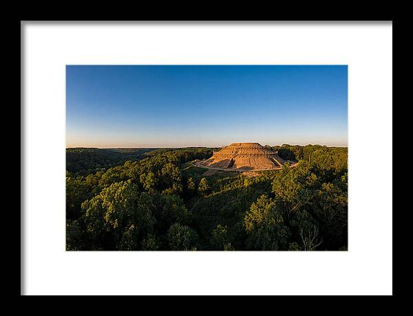 Serpent Mound At Dusk
