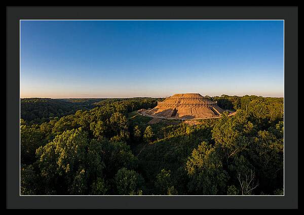 Serpent Mound At Dusk