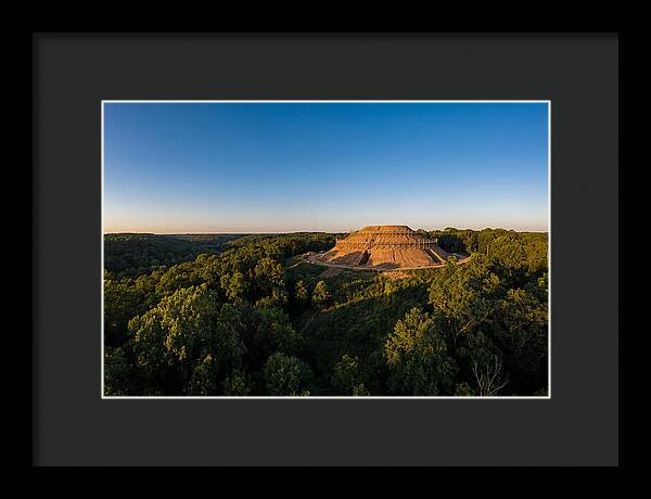 Serpent Mound At Dusk