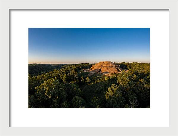 Serpent Mound At Dusk