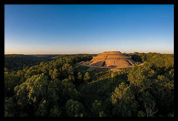 Serpent Mound At Dusk