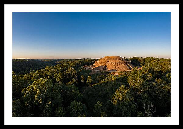 Serpent Mound At Dusk