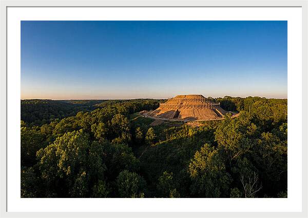 Serpent Mound At Dusk