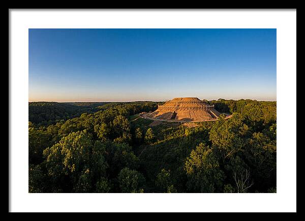 Serpent Mound At Dusk