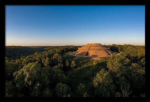 Serpent Mound At Dusk