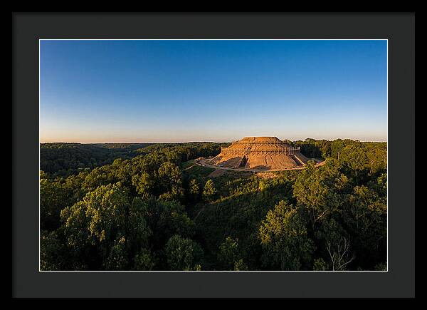 Serpent Mound At Dusk