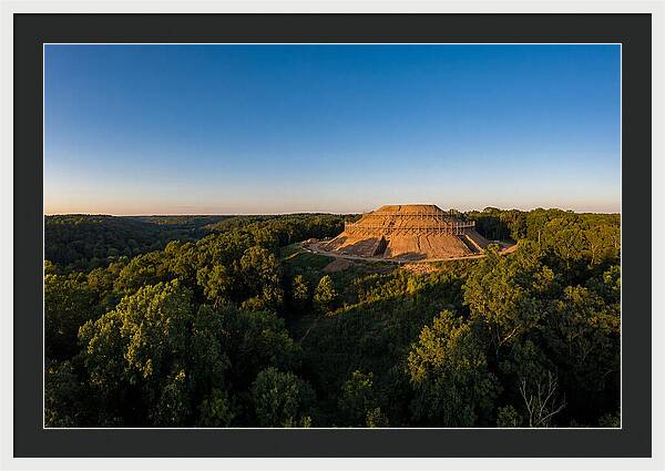 Serpent Mound At Dusk