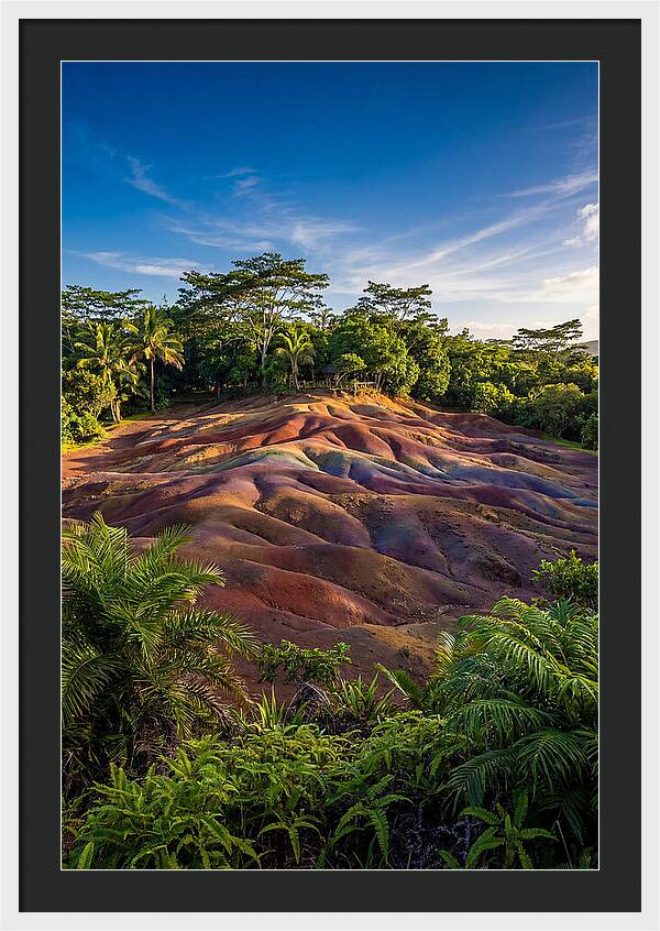 Seven Coloured Earths At Chamarel