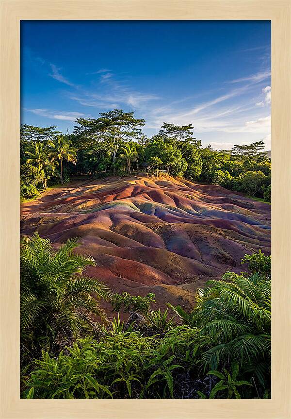 Seven Coloured Earths At Chamarel