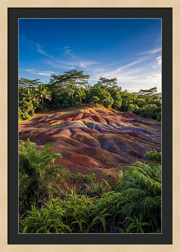Seven Coloured Earths At Chamarel