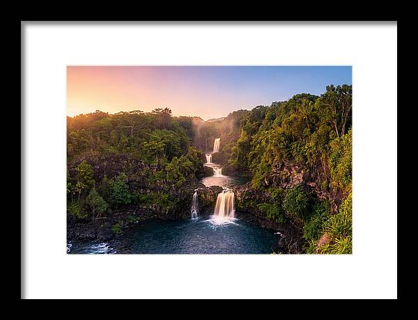 Seven Sacred Pools Cascade