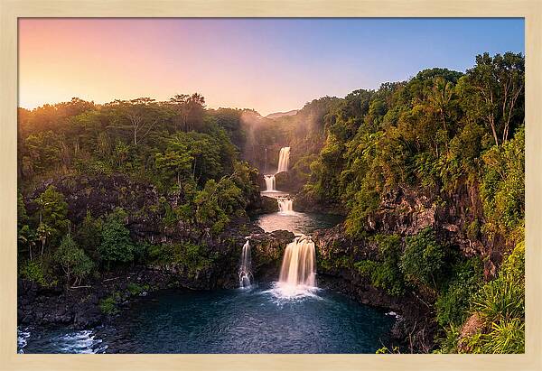 Seven Sacred Pools Cascade