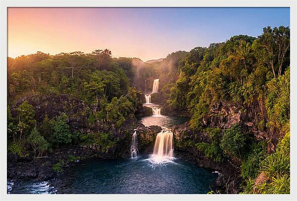 Seven Sacred Pools Cascade