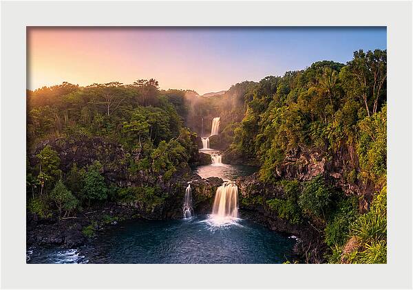 Seven Sacred Pools Cascade