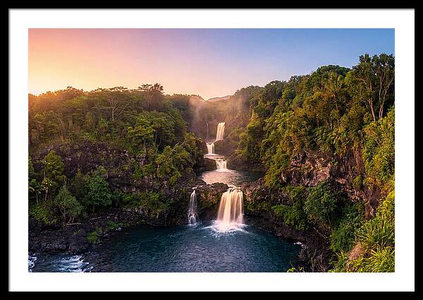 Seven Sacred Pools Cascade
