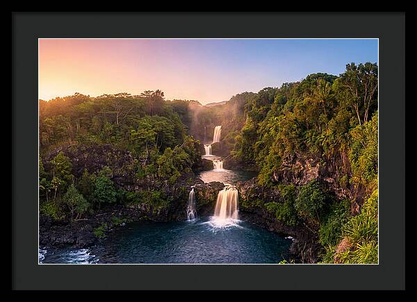 Seven Sacred Pools Cascade