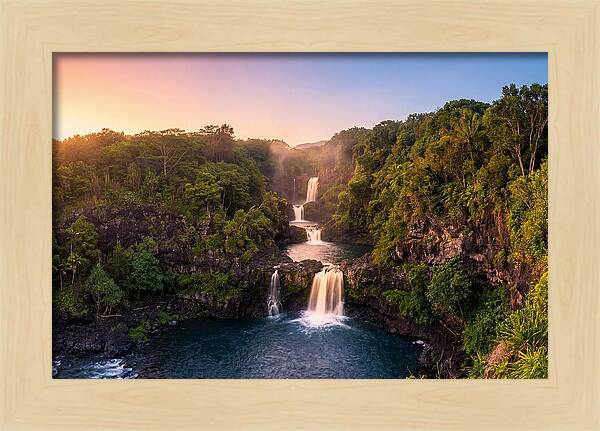 Seven Sacred Pools Cascade