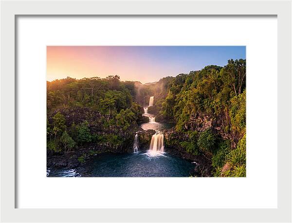 Seven Sacred Pools Cascade
