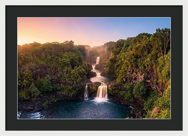 Seven Sacred Pools Cascade