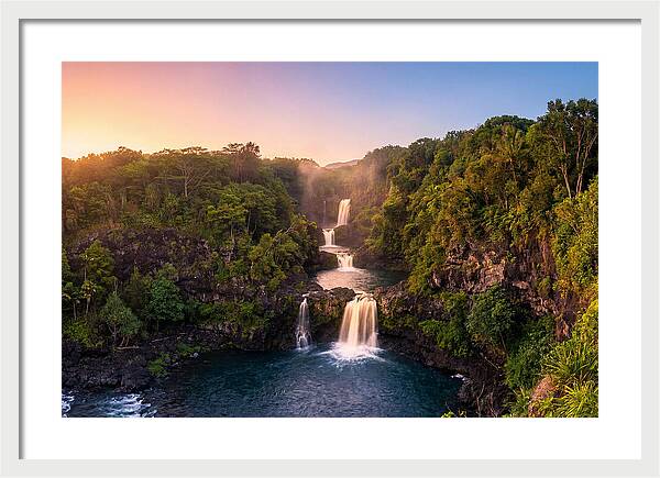 Seven Sacred Pools Cascade
