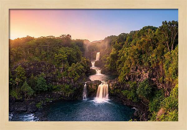 Seven Sacred Pools Cascade