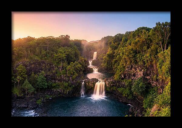 Seven Sacred Pools Cascade