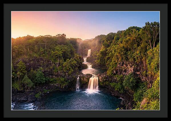 Seven Sacred Pools Cascade