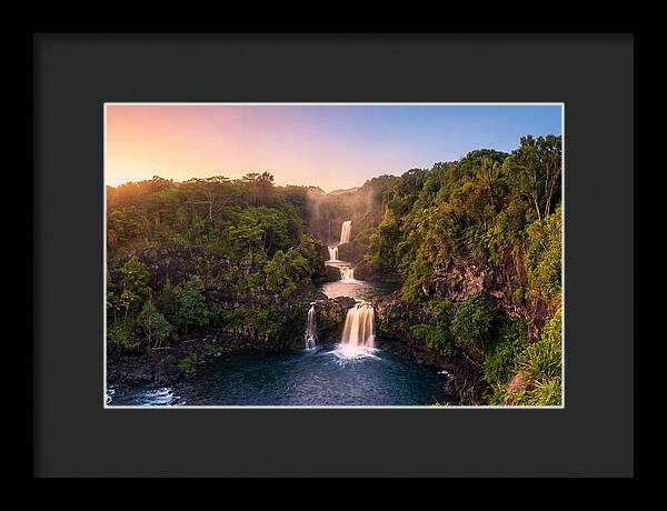 Seven Sacred Pools Cascade