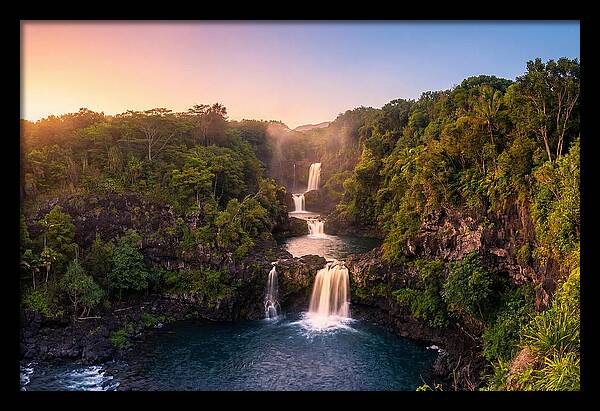 Seven Sacred Pools Cascade