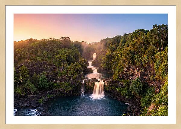 Seven Sacred Pools Cascade