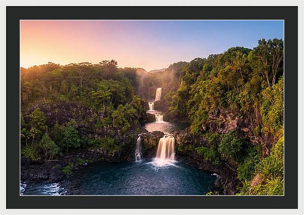 Seven Sacred Pools Cascade