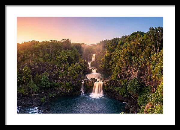 Seven Sacred Pools Cascade