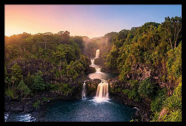 Seven Sacred Pools Cascade