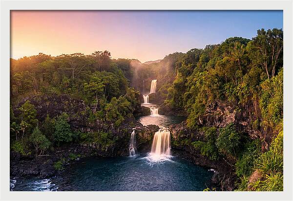Seven Sacred Pools Cascade