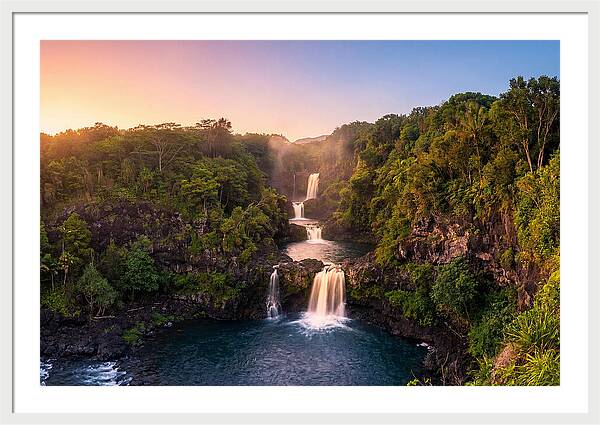 Seven Sacred Pools Cascade